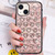 Love Hearts Diamond Mirror TPU Phone Case