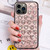 Love Hearts Diamond Mirror TPU Phone Case