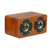 Wooden Retro 3D Stereo Audio Bluetooth Speaker Subwoofer Desktop Audio
