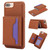 RFID Anti-theft Detachable Card Bag Leather Phone Case