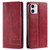 TTUDRCH RFID Retro Texture Magnetic Leather Phone Case