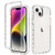 Shockproof Clear Gradient PC + TPU Phone Case