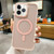 Imitation Metal Frosted Skin Feel Acrylic MagSafe Phone Case