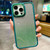 Gradient Glitter Electroplating Acrylic Phone Case