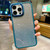 Gradient Glitter Electroplating Acrylic Phone Case