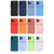 Skin Feel Card Contrast Color Button TPU Phone Case