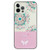 Bronzing Butterfly Flower TPU Phone Case