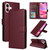 Multifunctional Horizontal Flip Leather Phone Case with Three Card Slots