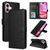 Multifunctional Horizontal Flip Leather Phone Case with Three Card Slots