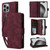 Crossbody Multi-card Slot Wallet Zipper Leather Phone Case