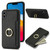 Ring Card  Litchi Leather Back Phone Case