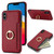 Ring Card  Litchi Leather Back Phone Case