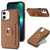 Ring Card  Litchi Leather Back Phone Case