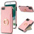 Ring Card  Litchi Leather Back Phone Case