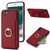 Ring Card  Litchi Leather Back Phone Case