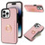 Ring Card  Litchi Leather Back Phone Case