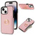 Ring Card  Litchi Leather Back Phone Case