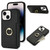 Ring Card  Litchi Leather Back Phone Case