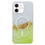 MagSafe Gilding Hybrid Clear TPU Phone Case