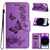 Butterfly Embossed Flip Leather Phone Case