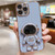 Electroplating Astronaut Holder Phone Case