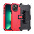 3 in 1 PC + TPU Sliding Sleeve Phone Case