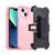 3 in 1 PC + TPU Sliding Sleeve Phone Case