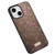 SULADA Glittery PC + TPU + Handmade Leather Phone Case