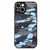 Retro Camouflage Leather Back Phone Case