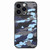 Retro Camouflage Leather Back Phone Case