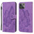 Retro Skin Feel Butterflies Embossing Leather Phone Case