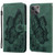 Retro Skin Feel Butterflies Embossing Leather Phone Case