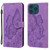 Retro Skin Feel Butterflies Embossing Leather Phone Case