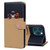 Cute Pet Series Color Block Buckle Leather Phone Case