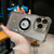 6D Electroplating Gradient Glitter Armor Magsafe Phone Case