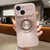 Large Window Diamond Magnifier Magnetic Phone Case