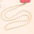 Metal Chain Crossbody Chain Phone Lanyard with Clip,Length: 1.25m