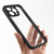 Fine Pore Frosted TPU + Transparent PC Phone Case