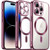 Magsafe Magnetic Transparent Electroplated TPU Phone Case