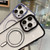 MagSafe Magnetic Transparent TPU Electroplated Phone Case
