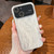 Wood Grain Large Window Electroplated + Acrylic Phone Case