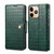 Denior Crocodile Texture Oil Edge Leather Phone Case