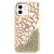 Diamond Style Hollow Heat Dissipation Electroplated  TPU Phone Case