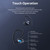 TWS Ear-Mounted LED Digital Display Noise Reduction Bluetooth Earphones With Power Bank Function