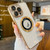 Transparent Electroplated PC MagSafe Phone Case