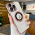 Transparent Electroplated PC MagSafe Phone Case