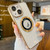 Transparent Electroplated PC MagSafe Phone Case