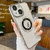Transparent Electroplated PC MagSafe Phone Case