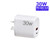 PD30W USB-C / Type-C + QC3.0 USB Dual Port Charger for iPhone 15 / iPad Series, AU Plug