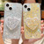 Starry Sequin Mirror Stand Epoxy TPU Phone Case
